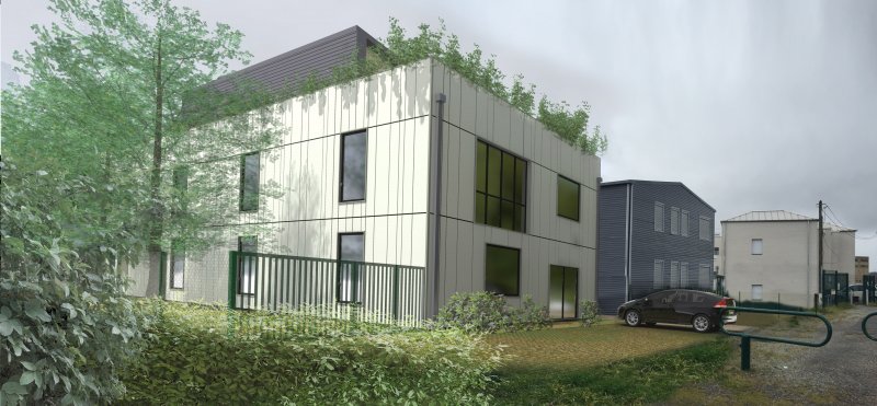 Extension d'un immeuble de bureaux, Poissy