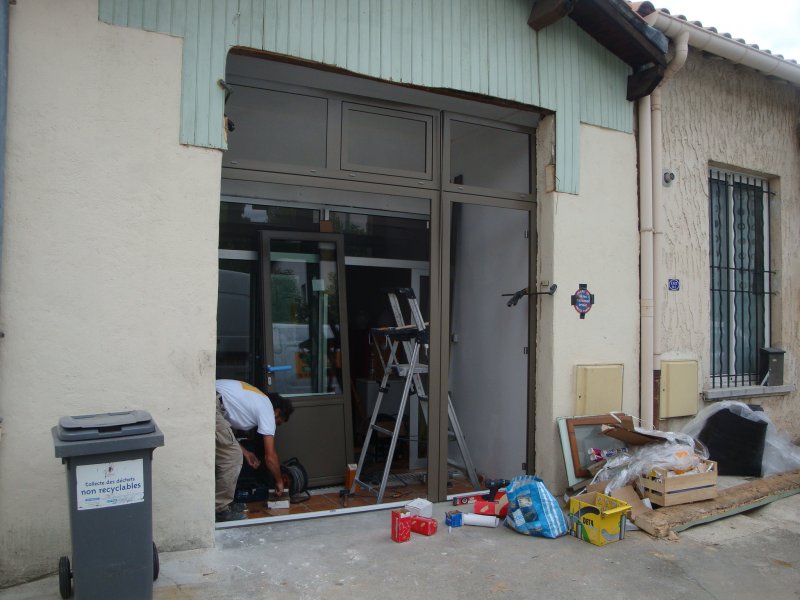 Le garage se transforme en atelier d'artiste !